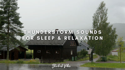 Thunderstorm Sounds for Sleep and Relaxation in Norway YouTube Video
