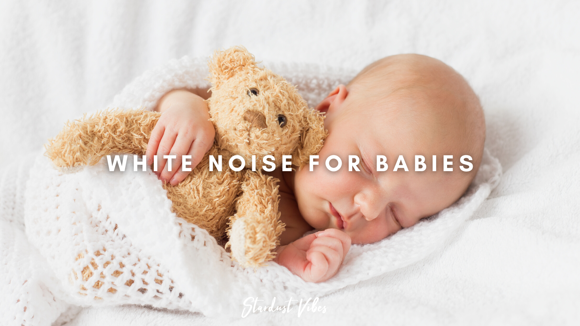 white noise baby teddy