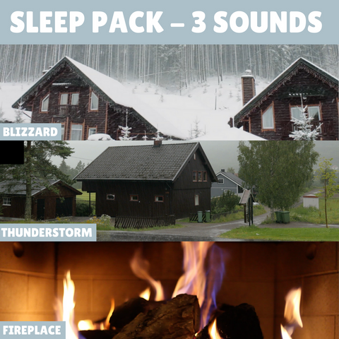 MP3 Sleep Pack (3 Relaxing Nature Sounds MP3)
